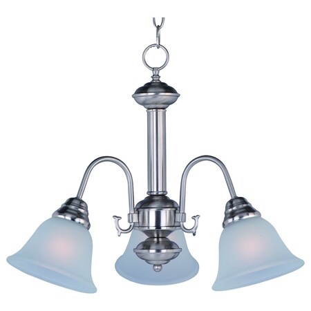 Maxim Malaga 3-Light Chandelier 2697FTSN